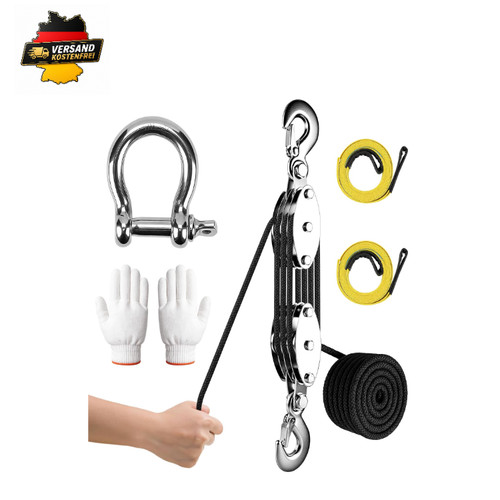 Flaschenzug set 2000 - flaschenzug, max